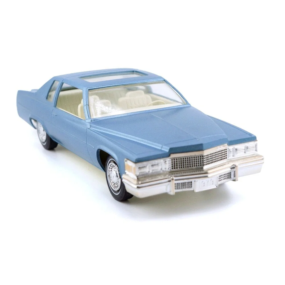 1979 Cadillac Coupe DeVille Jo-Han Promo Model Car 1 25 Cerulean Blue Fire Mist